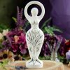 Ivory Spiral Goddess Statue at DreamingGoddess.com