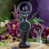 Black Spiral Goddess Statue at DreamingGoddess.com