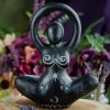 Black Moon Goddess Offering Bowl Statue at DreamingGoddess.com