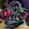 Black Moon Goddess Offering Bowl Statue at DreamingGoddess.com