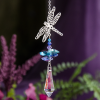 Crystal Fantasy Dragonfly Suncatcher at DreamingGoddess.com