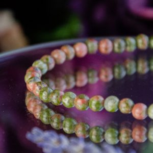 Unakite Bracelet at DreamingGoddess.com