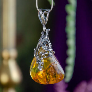 Amber Pendant at DreamingGoddess.com