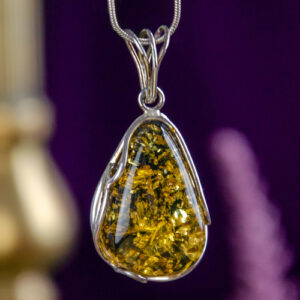 Amber Pendant at DreamingGoddess.com