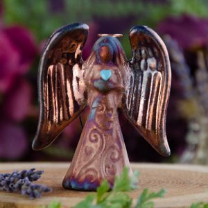 Medium Raku Spirit Angel at DreamingGoddess.com