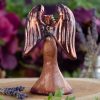 Large Raku Spirit Angel at DreamingGoddess.com
