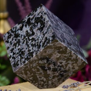 Indigo Gabbro Balancing Cube at DreamingGoddess.com