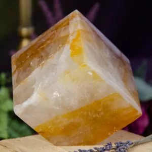 Golden Healer Balancing Cube at DreamingGoddess.com