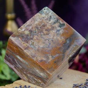 Ocean Jasper Balancing Cube at DreamingGoddess.com