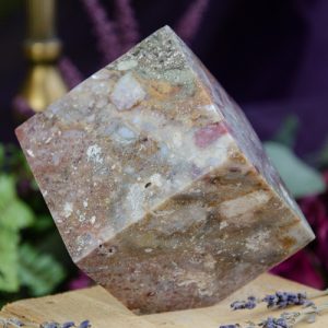 Ocean Jasper Balancing Cube at DreamingGoddess.com