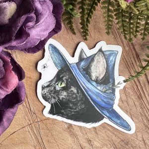 Cat Witch Sticker