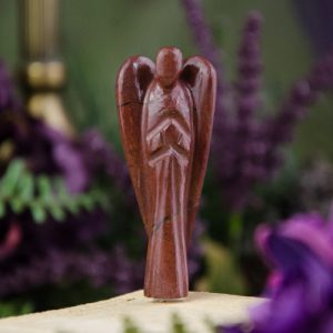 Red Jasper Angel at DreamingGoddess.com