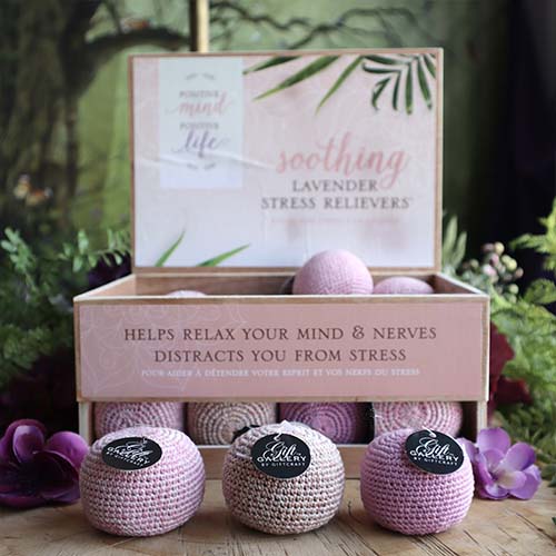 Lavender stress ball DIY kit 