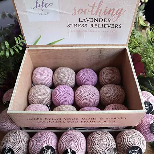 Lavender stress ball DIY kit 