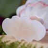 Fluted Rhodochrosite and Calcite Bowl at DreamingGoddess.com