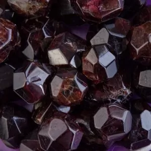 Faceted Garnet at DreamingGoddess.com