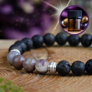 Lava Diffuser and Agate Bracelet at DreamingGoddess.com