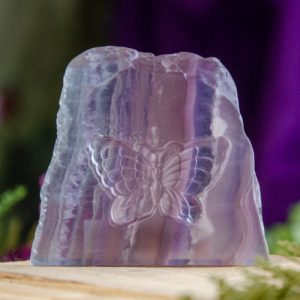 Fluorite Butterfly Carving at DreamingGoddess.com