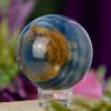 Blue Onyx Sphere at DreamingGoddess.com