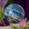 Blue Onyx Sphere at DreamingGoddess.com