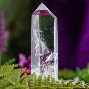 Raw Clear Quartz Point at DreamingGoddess.com