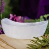 Selenite Crescent Moon Bowl at DreamingGoddess.com