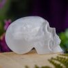 Selenite Skull at DreamingGoddess.com