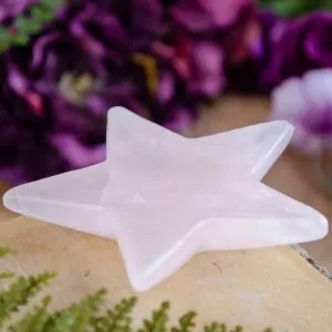 Pink Calcite Star Dish at DreamingGoddess.com