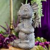 Meditation Yoga Dragon Statue at DreamingGoddess.com