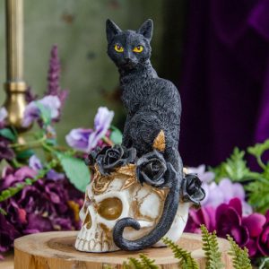 Grimalkin's Ghost Statue at DreamingGoddess.com