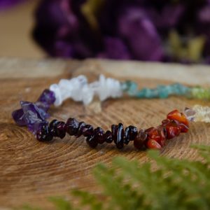 Chakra Chip Bracelet at DreamingGoddess.com