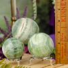 Green Calcite Spheres at DreamingGoddess.com