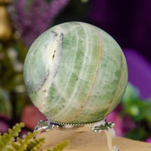 Green Calcite Spheres at DreamingGoddess.com