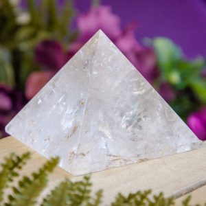 Clear Quartz Pyramid at DeramingGoddess.com