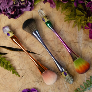 Crystal Makeup Brushes at DreamingGoddess.com