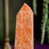 Orange Calcite Tower at DreamingGoddess.com