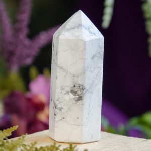 Howlite Tower at DreamingGoddess.com