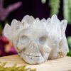 Quartz Cluster Skull at DreamingGoddess.com