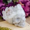 Quartz Cluster Skull at DreamingGoddess.com