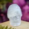 Small Selenite Traveler Skull at DreamingGoddess.com