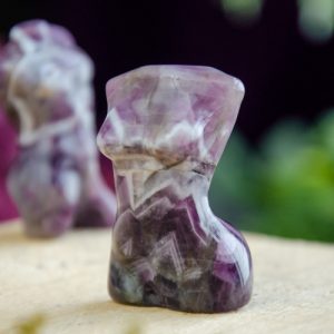 Banded Amethyst Female Torso at DreaminGoddess.com