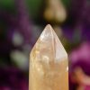 Honey Calcite Tower at DreamingGoddess.com