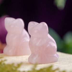 Rose Quartz Cat at DreamingGoddess.com