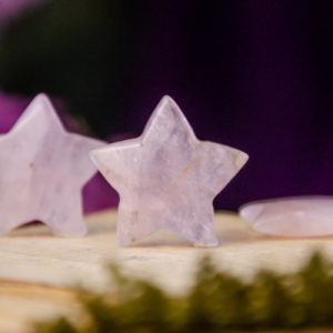 Rose Quartz Star at DreamingGoddess.com