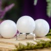 White Jade Sphere at DreamingGoddess.com