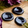 Black Obsidian Worry Stone at DreamingGoddess.com