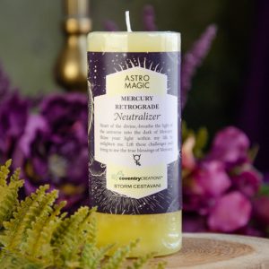 Mercury Retrograde Neutralizer Candle at DreamingGoddess.com