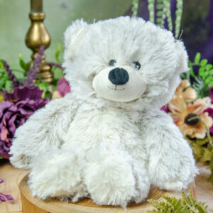 Marshmallow Bear Warmies, Bear Plush at DreamingGoddess.com