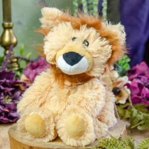 Lion Warmie, Lion Plush at DreamingGoddess.com