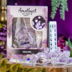 Amethyst String Lights at DreamingGoddess.com